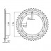SUNSTAR 1-5695-43 - звезда задняя (JTR1340.43) SUNSTAR 1-5695-43 - звезда задняя (JTR1340.43)