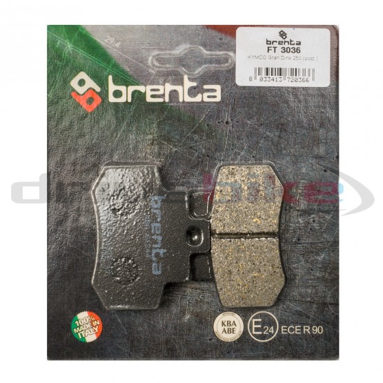 BRENTA FT3036 - накладки тормозные