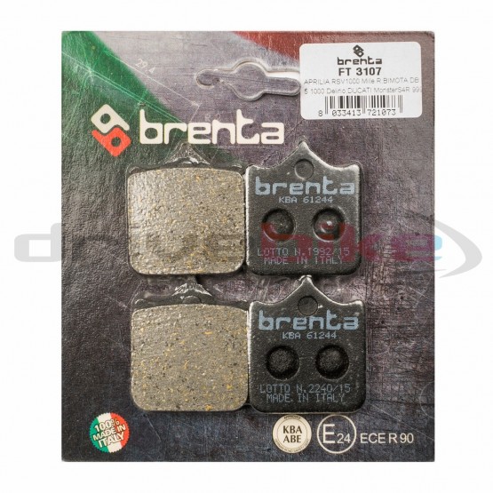 BRENTA FT3107 - накладки тормозные BRENTA FT3107 - накладки тормозные