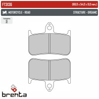 BRENTA FT3136 - накладки тормозные