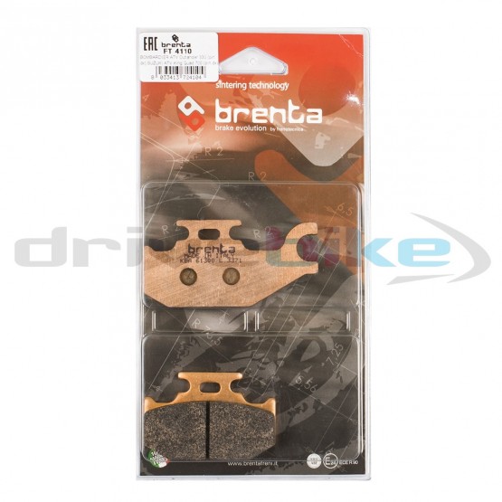 BRENTA FT4110 - накладки тормозные BRENTA FT4110 - накладки тормозные