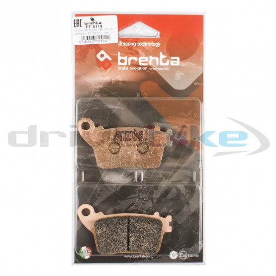 BRENTA FT4114 - накладки тормозные BRENTA FT4114 - накладки тормозные