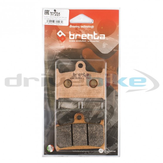 BRENTA FT4127 - накладки тормозные BRENTA FT4127 - накладки тормозные