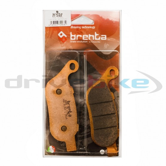 BRENTA FT4163 - накладки тормозные BRENTA FT4163 - накладки тормозные