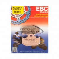 EBC FA152/2R - накладки тормозные