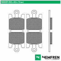 NEWFREN FD0352SP - накладки тормозные