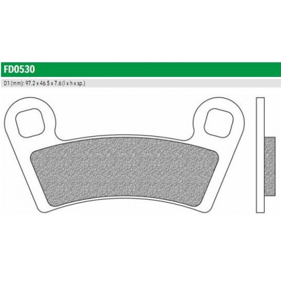 NEWFREN FD0530SV - накладки тормозные NEWFREN FD0530SV - накладки тормозные