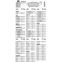 BREMBO 07KA1705 - накладки тормозные