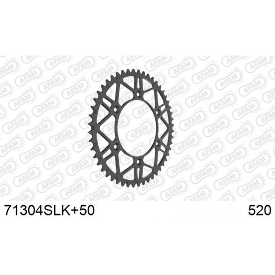 AFAM 71304SLK+50 - звезда задняя SLK (JTR897.50)