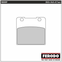 FERODO FDB389P - накладки тормозные