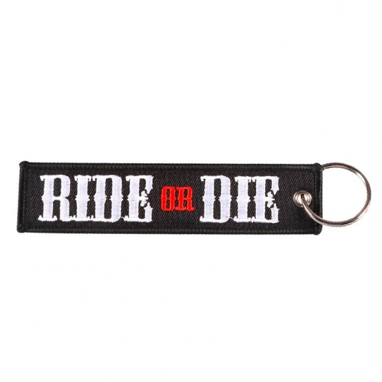 CNAE - текстильный брелок RIDE or DIE