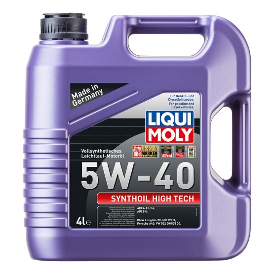 LIQUI MOLY Synthoil High Tech 5W-40, 4 л.