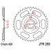 JT SPROCKETS JTR255.39 - звезда приводная ведомая