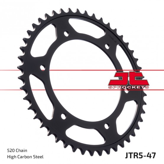 JTR5.47ZBK - звезда JT задняя (черная)