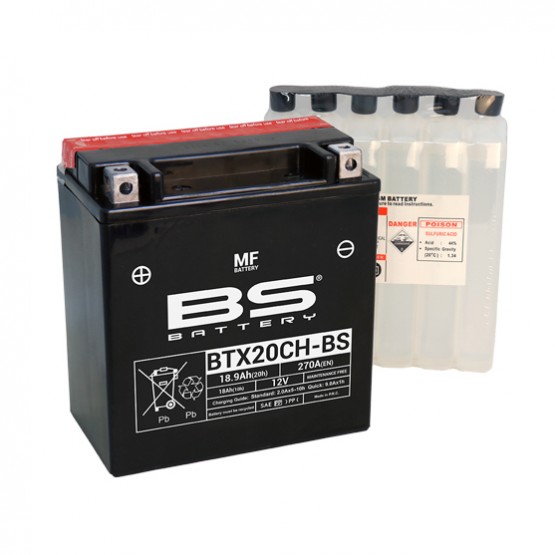 BS-BATTERY YTX20CH-BS - аккумулятор MF