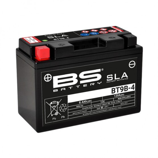 BS-BATTERY YT9B-4 (YT9B-BS) - аккумулятор SLA