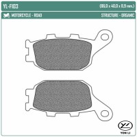 YONGLI YL-F103 - накладки тормозные
