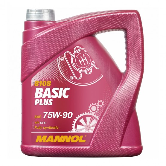 MANNOL Basic Plus 75W-90 (GL-4+), 4 л.