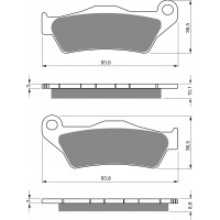 GOLDFREN 292 S33 - накладки тормозные