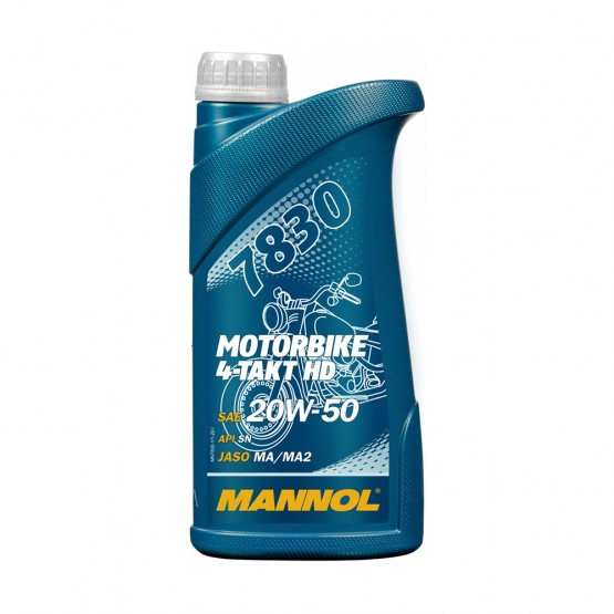 MANNOL 4-Takt Motorbike HD 20W-50, 1 л.