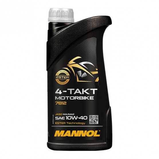 MANNOL 4-Takt Motorbike Ester 10W-40, 1 л.