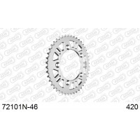 AFAM 72101N-46 - звезда задняя алюминиевая анодированная (JTA894.46)