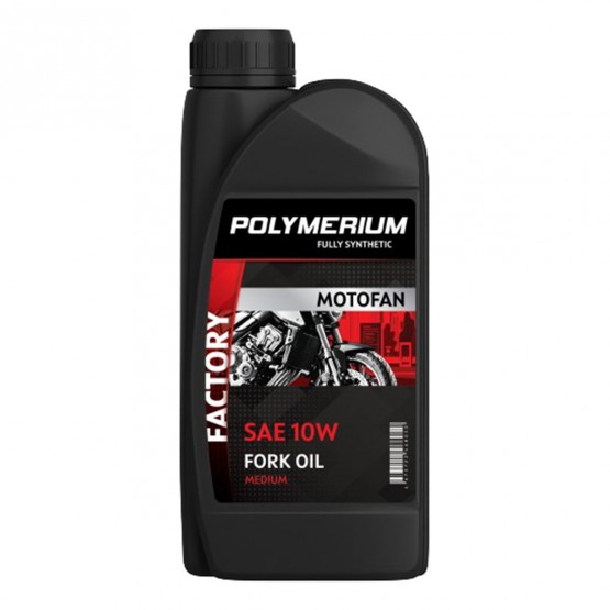 POLYMERIUM MotoFan Fork Oil Factory Medium 10W, 1 л.