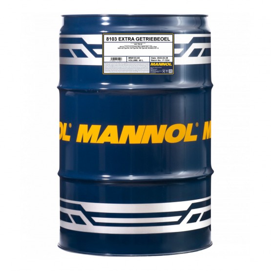 MANNOL Extra Getriebeoel LS 75W-90 (GL-5), 60 л.