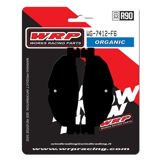 WRP WG-7412-F6 - тормозные накладки