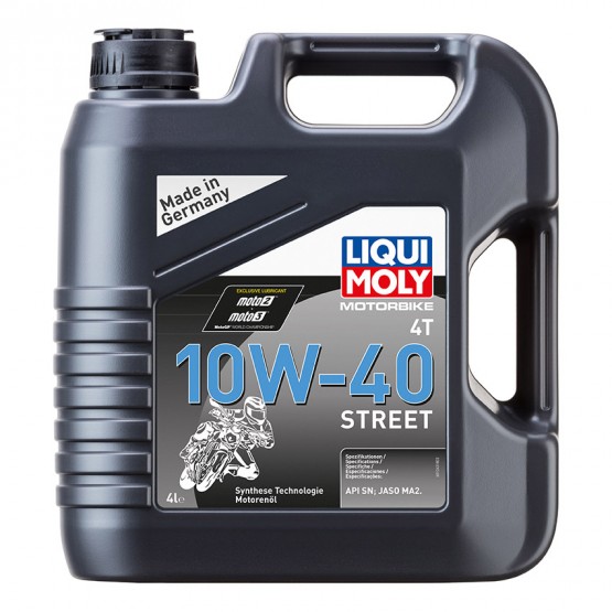 LIQUI MOLY Motorbike 4T Street 10W-40, 4 л.