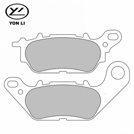 YONGLI YL-F082 - накладки тормозные