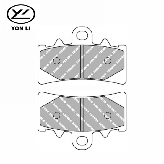 YONGLI YL-F228 - накладки тормозные