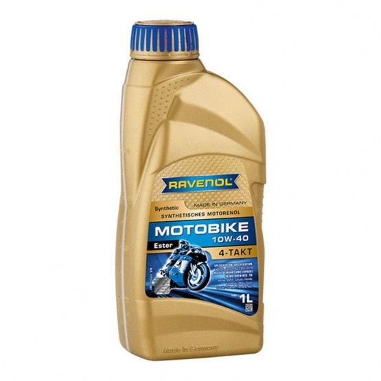 RAVENOL Motobike 4-T Ester 10W-40, 1 л.