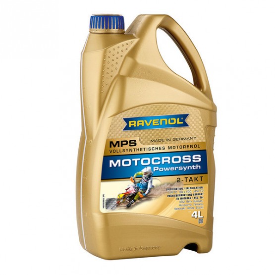 RAVENOL MPS Motocross Powersynth 2T, 4 л.