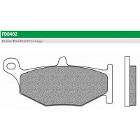 NEWFREN FD0402BT - накладки тормозные
