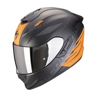 SCORPION EXO мотошлем EXO-1400 EVO II AIR LUMA BLACK/ORANGE, S