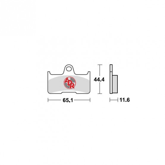 ADR 660411 - накладки тормозные