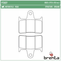 BRENTA FT3137 - накладки тормозные