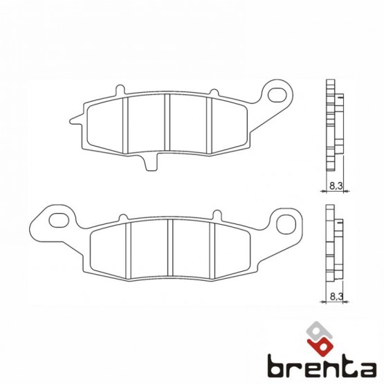 BRENTA FT3091 - накладки тормозные