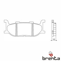 BRENTA FT3057 - накладки тормозные