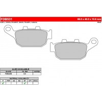 FERODO FDB531ST - накладки тормозные