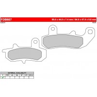 FERODO FDB607P - накладки тормозные
