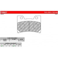 FERODO FDB637P - накладки тормозные