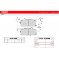 FERODO FDB2231SG - накладки тормозные