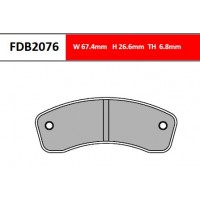 FERODO FDB2076KA - накладки тормозные (karting)