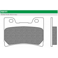 NEWFREN FD0191BT - накладки тормозные