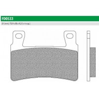 NEWFREN FD0533SH - накладки тормозные