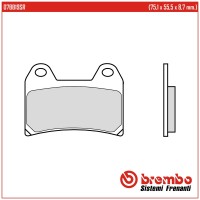 BREMBO 07BB19SR - накладки тормозные